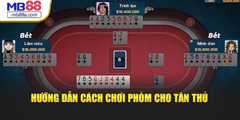 Hướng dẫn cách chơi Phỏm cho tân thủ