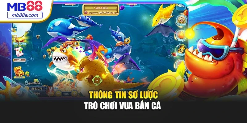 Thông tin sơ lược trò chơi vua bắn cá 